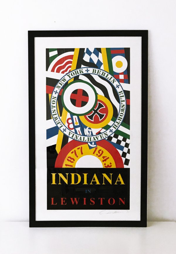 Lewiston by Robert Indiana