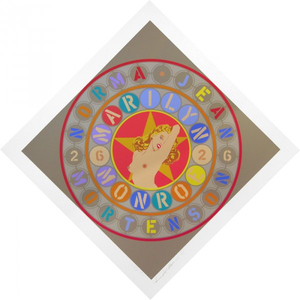 Metamorphosis Of Norman Jean (marilyn Monroe) by Robert Indiana