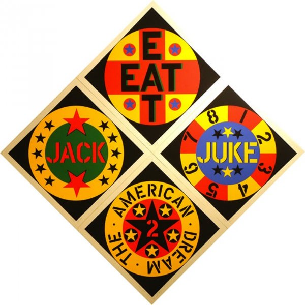 American Dream #2 by Robert Indiana