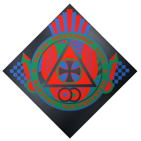 The Hartley Elegies: Berlin Series, Kvf Viii by Robert Indiana