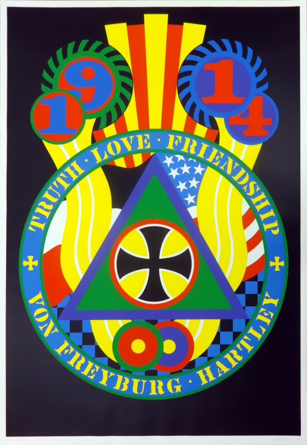 The Hartley Elegies: Berlin Series, Kvf V by Robert Indiana
