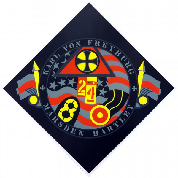 The Hartley Elegies: Berlin Series, Kvf Vii by Robert Indiana