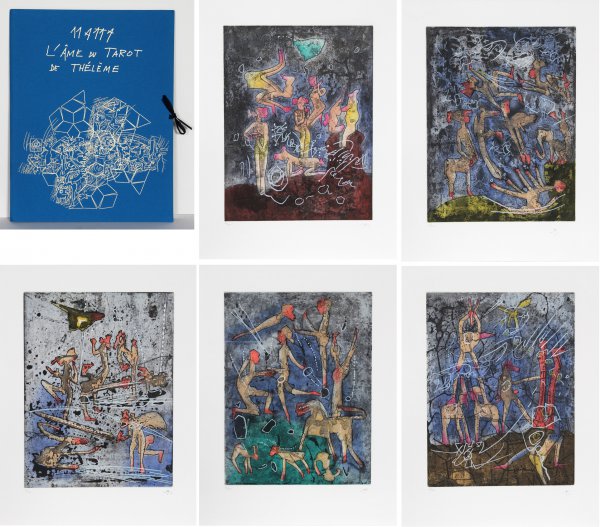 L’ame Du Tarot De Theleme by Roberto Matta
