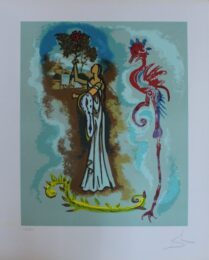 Rowena, Ivanhoe by Salvador Dalí at Gregg Shienbaum Fine Art
