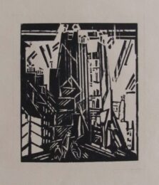 Rue St. Jacques, Paris by Lyonel Feininger at William Chambers Art