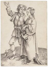 Rustic Couple (a Peasant And His Wife) by Albrecht Dürer at Christopher-Clark Fine Art
