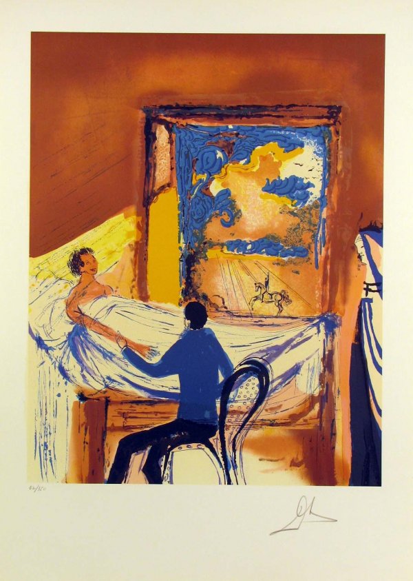 The Doctor: The Struggle Against Illness From L’aventure Medicale by Salvador Dalí