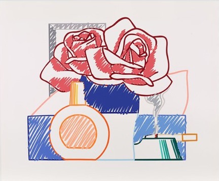 Scribble Version Of Still Life #58, 1992 by Tom Wesselmann