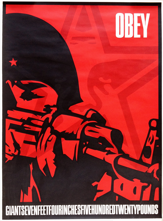 Korean Soldier by Shepard Fairey