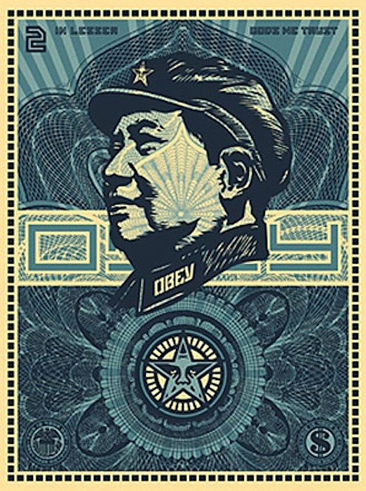 Mao Money by Shepard Fairey