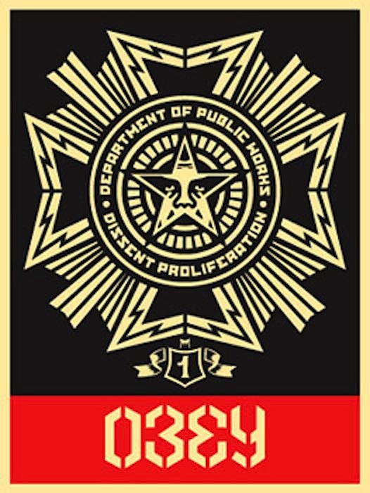 Public Works Medal by Shepard Fairey