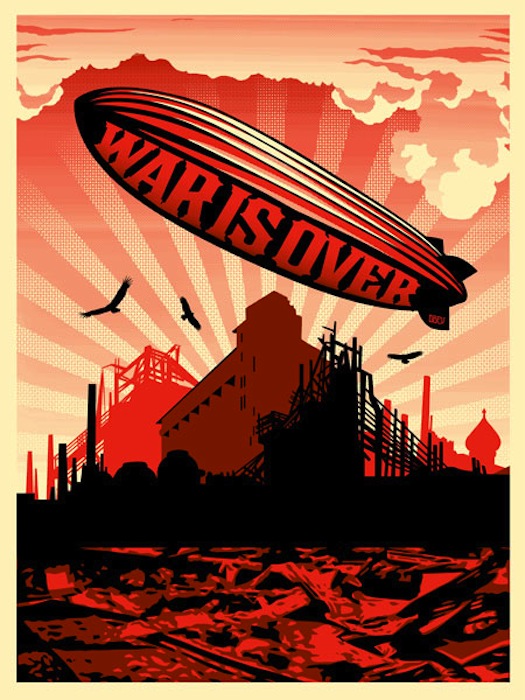 War Is Over by Shepard Fairey