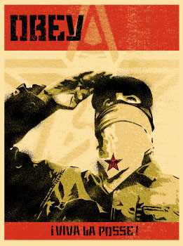 Zapatista Print by Shepard Fairey