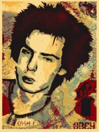 Sid Jocoy, From This Is Your God Series (large Format) by Shepard Fairey at Gregg Shienbaum Fine Art