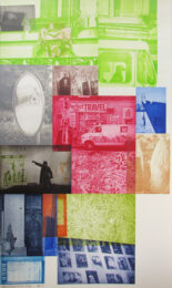 Soviet American Array Vi by Robert Rauschenberg at Gregg Shienbaum Fine Art