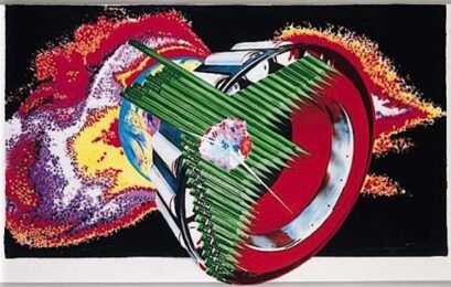Space Dust (from Welcome To The Water Planet) by James Rosenquist at Gregg Shienbaum Fine Art