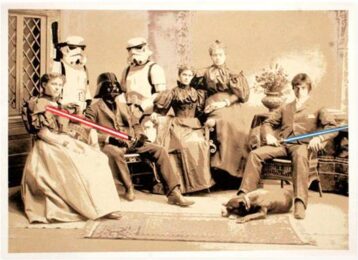 Star Wars Reunion by Mr. Brainwash at Puccio Fine Art