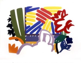 Still Life With Matisse And Johns, 1993 by Tom Wesselmann at ebo Gallery