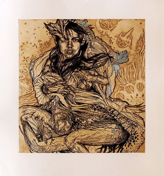 Monica. by Swoon