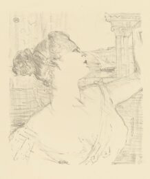 Sybil Sanderson by Henri de Toulouse-Lautrec at Christopher-Clark Fine Art