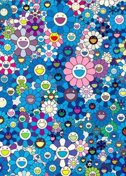 An Homage To Ikb 1957 B by Takashi Murakami