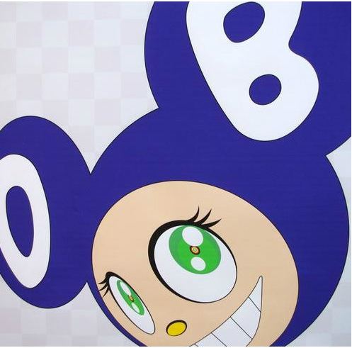 And Then Blue by Takashi Murakami