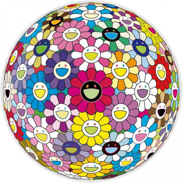 Flowerball: Multicolors by Takashi Murakami