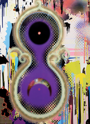 Genome No. 10 7×2 122. by Takashi Murakami