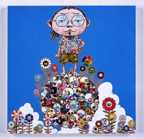 Me Among The Supernatural by Takashi Murakami