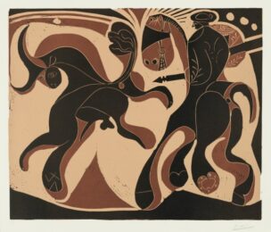 Taureau Et Picacador by Pablo Picasso at Christopher-Clark Fine Art