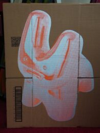 Temple Box Bunny by Pure Evil at Brandler Galleries