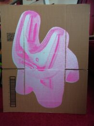 Temple Box Bunny by Pure Evil at Brandler Galleries