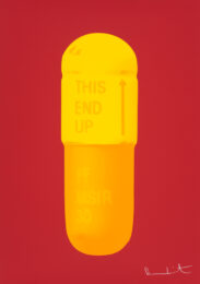 The Cure – Fire Red/sun Yellow/fire Orange by Damien Hirst at Paul Stolper Gallery