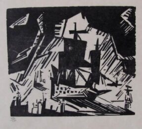 The Departure by Lyonel Feininger at William Chambers Art