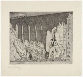 The Disparagers by Lyonel Feininger at Sylvan Cole Gallery