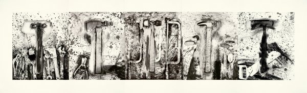 The Five Hammer Etudes by Jim Dine at Jonathan Novak Contemporary Art