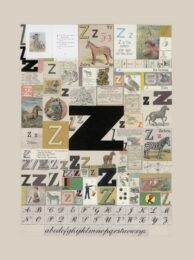 The Letter ‘z’ by Peter Blake at Paul Stolper Gallery
