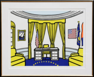 The Oval Office by Roy Lichtenstein at RoGallery