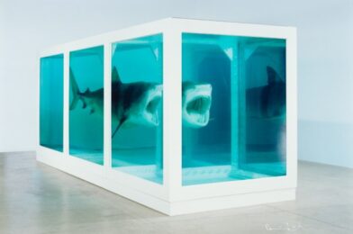 The Physical Impossibility Of Death In The Mind Of Someone Living by Damien Hirst at Paul Stolper Gallery