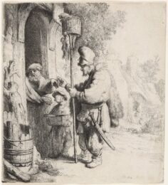 The Rat Catcher (the Rat Poison Peddler) by Harmensz van Rijn Rembrandt at Christopher-Clark Fine Art