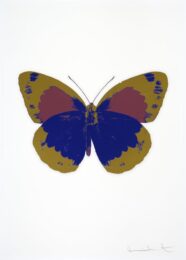 The Souls Ii – Westminster Blue/loganberry Pink/or by Damien Hirst at Paul Stolper Gallery