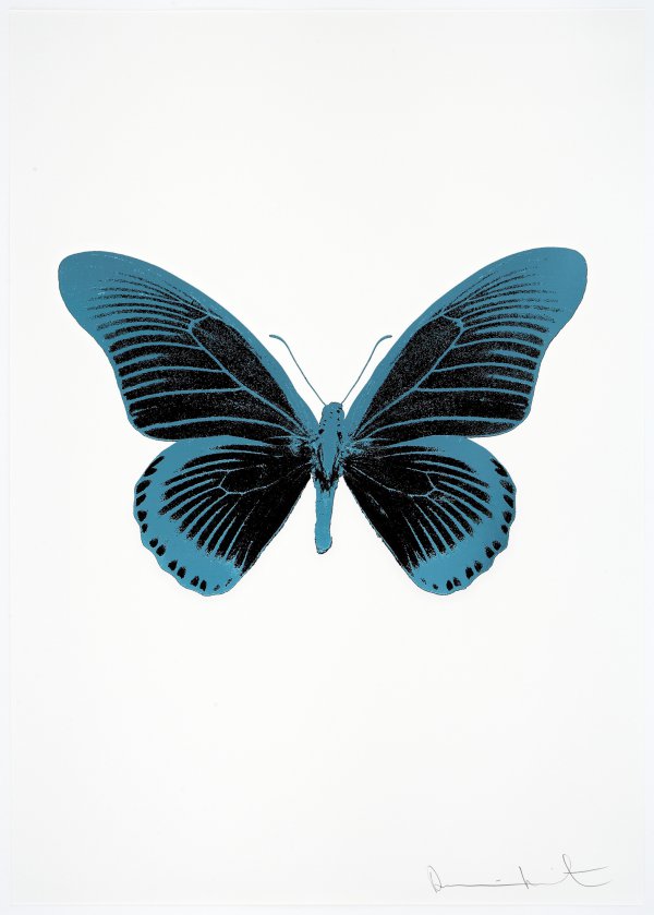 The Souls Iv – Raven Black/topaz/topaz by Damien Hirst