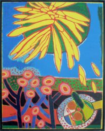 The Sunflower by Guillaume Corneille at Gallery Har-El, Printers & Publishers