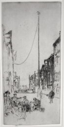 The Venetian Mast by James Abbott McNeill Whistler at Harris Schrank Fine Prints