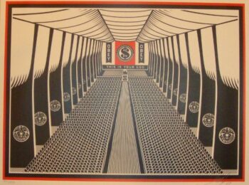 This Is Your Church by Shepard Fairey at Gregg Shienbaum Fine Art