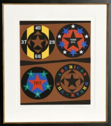 Tilt From The American Dream Portfolio by Robert Indiana at RoGallery