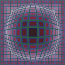 Titan A by Victor Vasarely at Gregg Shienbaum Fine Art