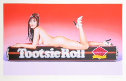 Tootsie Roll by Mel Ramos at RoGallery