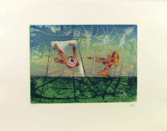 Transports Series, Archer by Roberto Matta at Gregg Shienbaum Fine Art