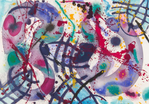 Trietto Iii by Sam Francis